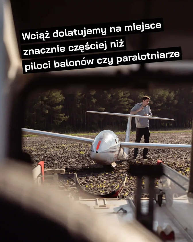 Wciąż dolatujemy na miejsce znacznie częściej niż piloci balonów czy paralotniarze