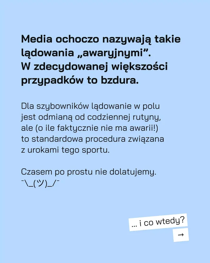 Media ochoczo nazywają takie lądowania awaryjnymi, choć w większości przypadków to bzdura