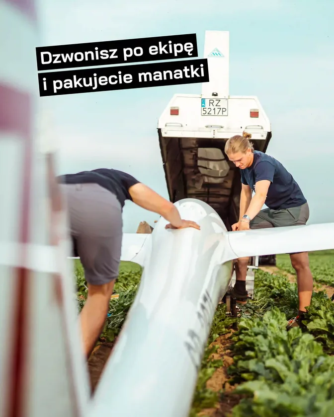 Dzwonisz po ekipę i pakujecie manatki
