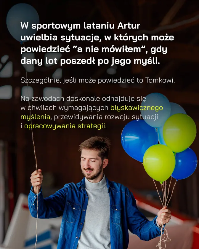 Członek załogi High-Flyer