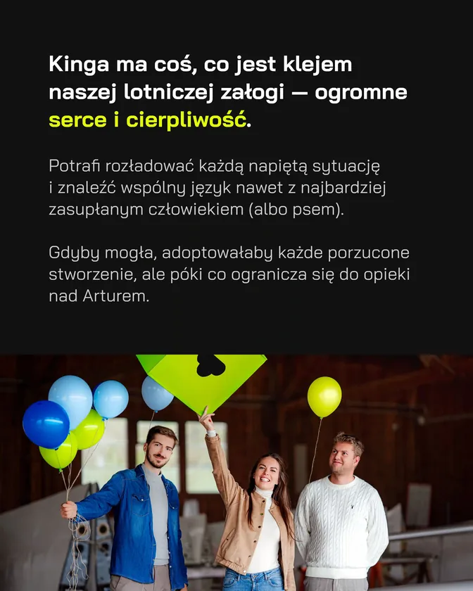 Członek załogi High-Flyer